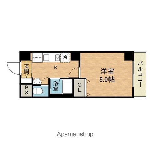 ヴェリッシモ芥川の間取り写真