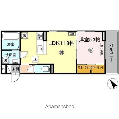Dーresena松橋Sの間取り写真