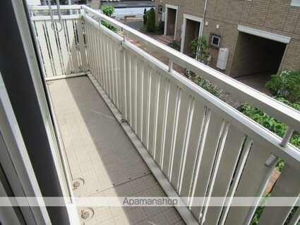 ローズコート・Ｈ[2LDK/59.89m2]のバルコニー