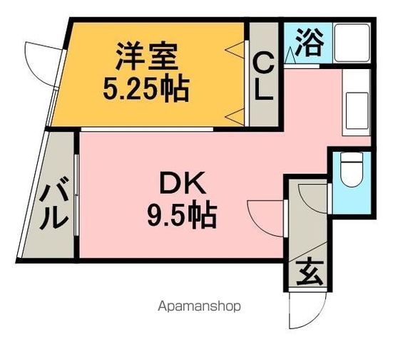 パークヒルズ新札幌の間取り写真