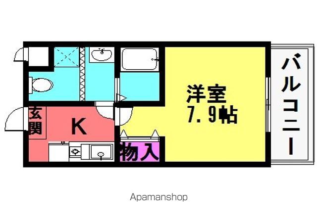 セルジュYS東園田の間取り写真
