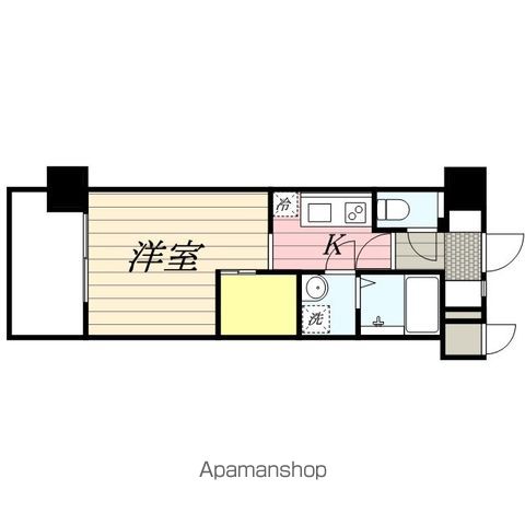 エンクレスト博多駅南Ⅲの間取り