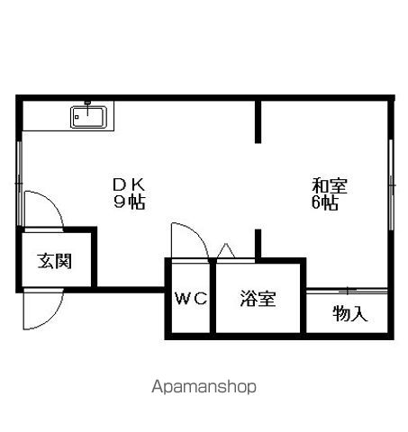 円山ホワイトハイツの間取り写真