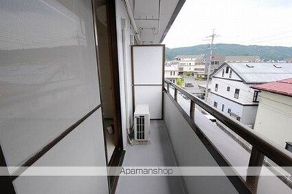 ブルースカイ[1K/25.42m2]のバルコニー