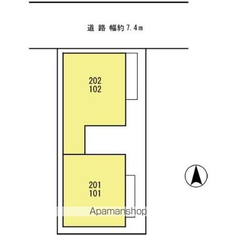 メイト平野 101 ｜ 大阪府大阪市平野区平野西５丁目6-9（賃貸アパート1LDK・1階・35.43㎡） その7