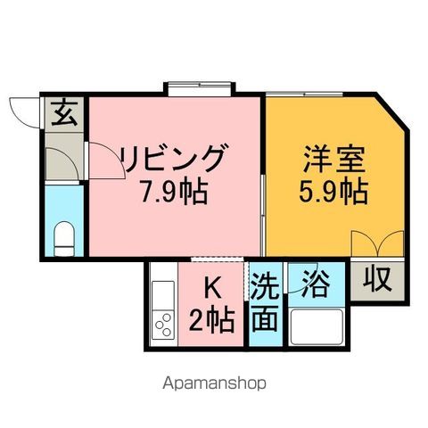 KSハイツ前田の間取り写真