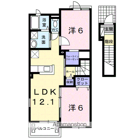 同じ建物の物件間取り写真 - ID:230030316377