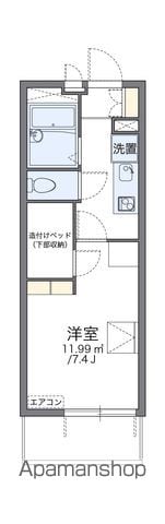 レオパレスボナール K Yの間取り写真