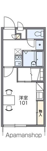 高知市薊野北町のアパートの間取り