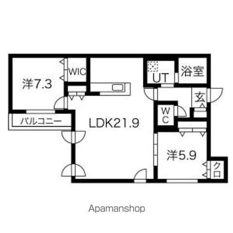 CELESTIAの間取り写真