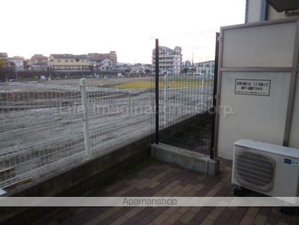 滋賀県草津市野路東４丁目[1K/26.27m2]のバルコニー