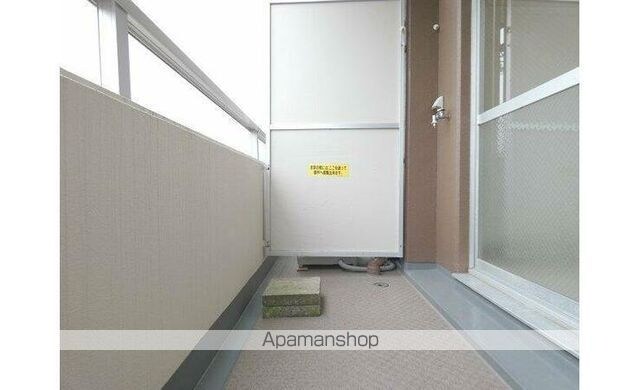 アカデミア横河原[1R/25.51m2]のバルコニー