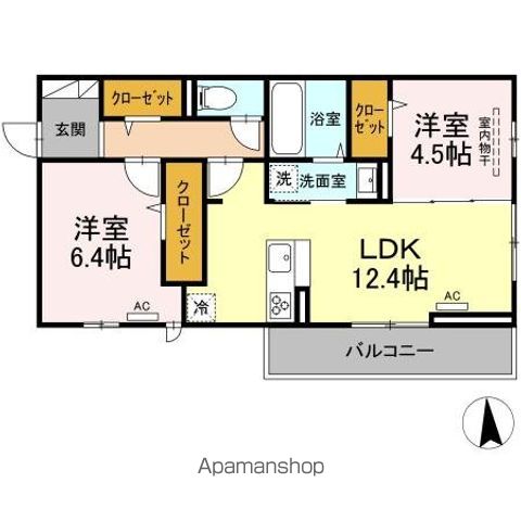 【ＤーＲＯＯＭ花見が丘の間取り】