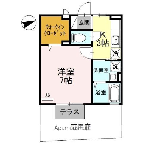 ハーモニアの間取り写真
