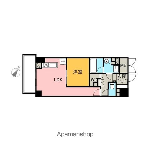 レジディア水道橋の間取り写真
