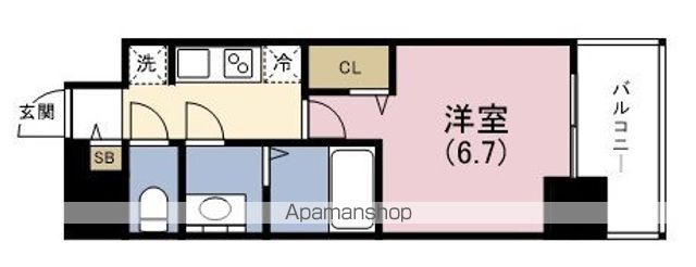 プレサンス梅田北ディアの間取り写真