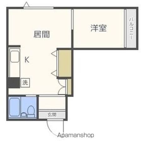 412ビルの間取り写真