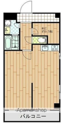 北小岩ワイ・エム・ガーデン[1R/50.76m2]の間取図