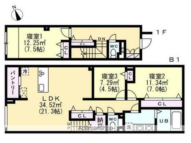エフティヒア西品川の間取り写真