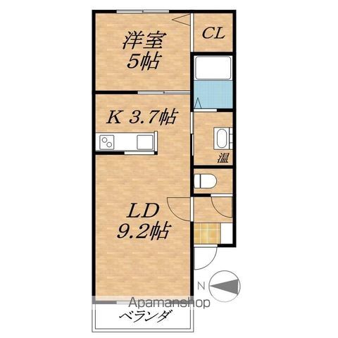 ラパーチェ813の間取り写真