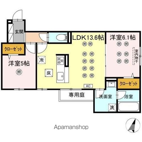 TORISIA STAGE 小郡駅南の間取り写真