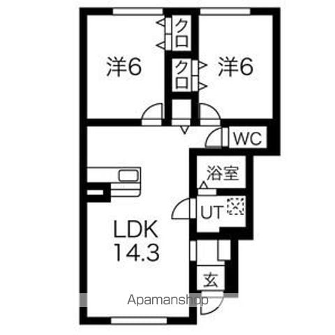 Dーroom Tanakaの間取り写真