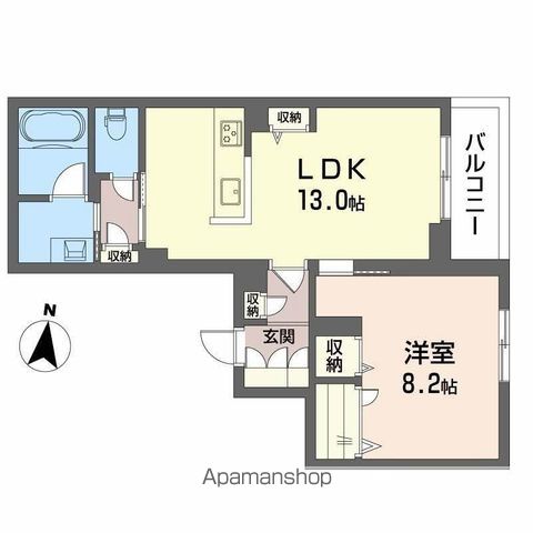 ラウンドヒルズKの間取り写真
