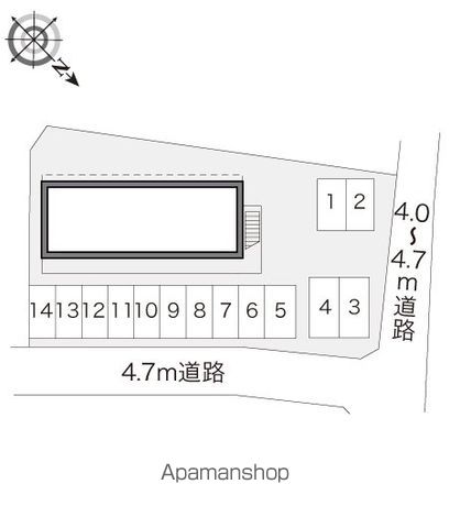 レオパレスリベラ 105 ｜ 山梨県甲府市西田町3-24（賃貸アパート1K・1階・23.18㎡） その12