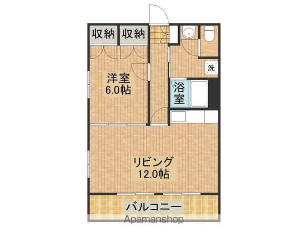 MIYOSHIコーポの間取り写真