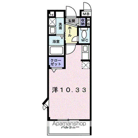 レジデンスブライトの間取り