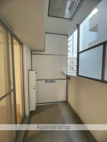 広島県広島市中区猫屋町[1K/31.35m2]のバルコニー
