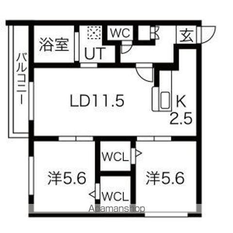 CIEL SEREINの間取り写真
