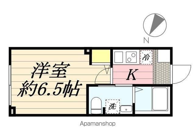プリマベーラ板橋本町[1K/20.3m2]の間取図