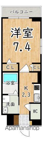ハルズ MIKURADOの間取り写真