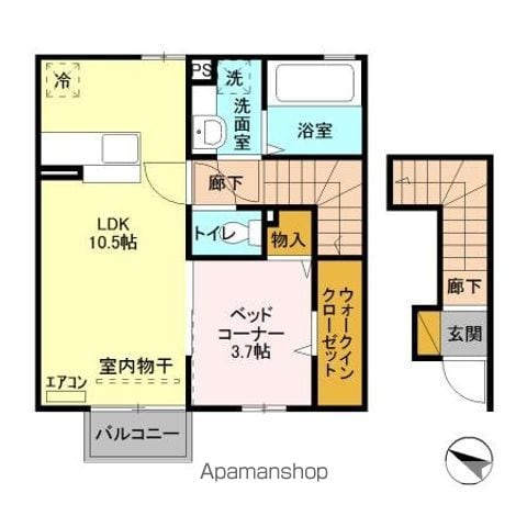 ヴァルール吾妻の間取り写真