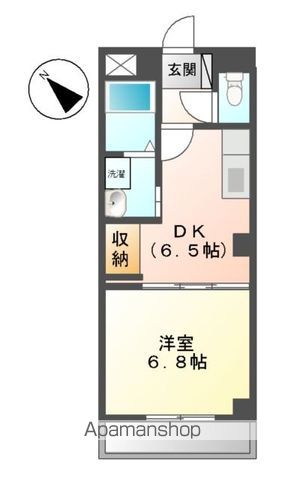 リバパレスおおたかの森の間取り