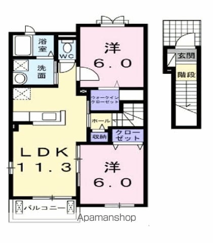 エターナルIの間取り写真