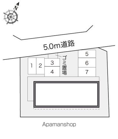 レオパレスメルベーユ 205 ｜ 東京都昭島市緑町５丁目8-28（賃貸アパート1K・2階・19.87㎡） その12