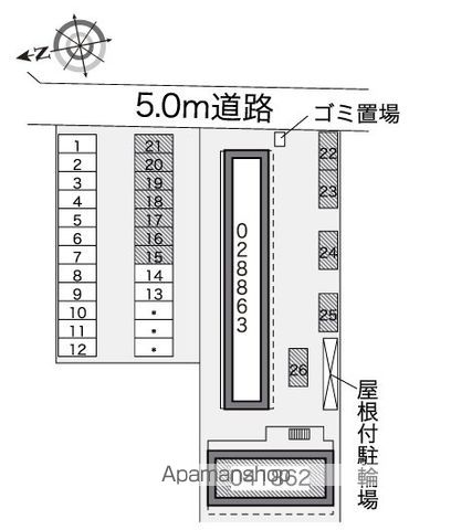 レオパレスあめや　Ｓ＆Ｔ 101 ｜ 静岡県浜松市中央区神田町280（賃貸マンション1K・1階・19.87㎡） その23