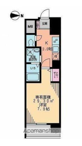 クレアーレの間取り写真