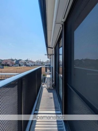 エクセル岸[3K/50.7m2]のバルコニー