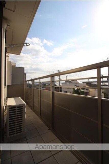 シャーメゾンＥＳ[1LDK/40.2m2]のバルコニー