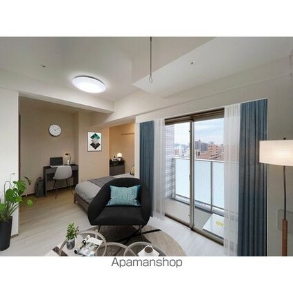 プライマル西大島駅前[1K/25.18m2]のリビング・居間