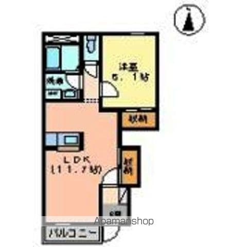 コンフォール郭内の間取り写真