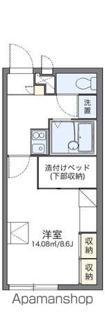 レオパレス新港通りIIの間取り写真