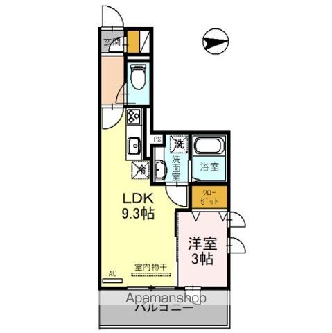 ＤーＲＯＯＭ桑ノ木の間取り