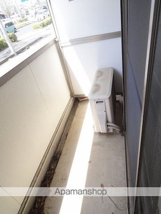 アグレイア[1R/27.25m2]のバルコニー