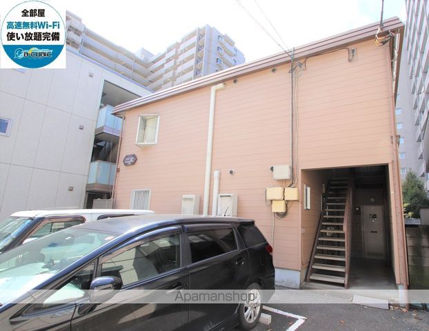 コーポバンボーB棟の外観写真