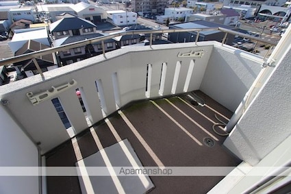 高知県高知市新田町[1K/19.44m2]のバルコニー