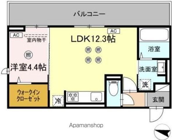 TORISIA飛田の間取り写真